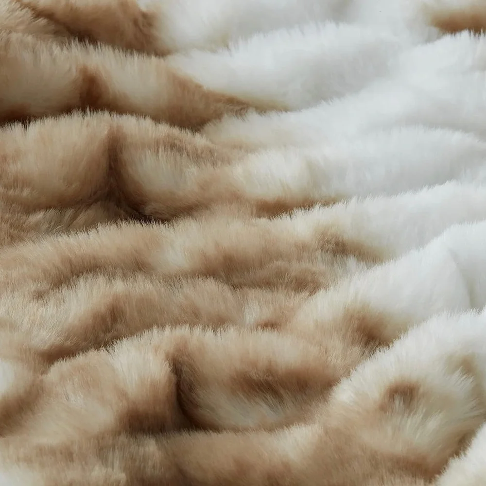 Luxury Fluffy Blanket Cozy Thick Super Soft Reversible Faux Fur